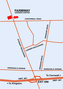 Farmway Brockville Map