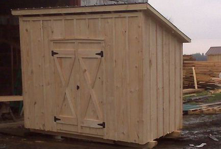 4' x 8' Lean-to Style Shed 4' x 8' Lean-to Style Shed
