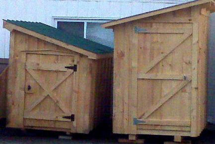 4' x 6' Lean-to Style Shed 4' x 6' Lean-to Style Shed